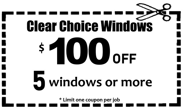 $100 off 5 windows coupon