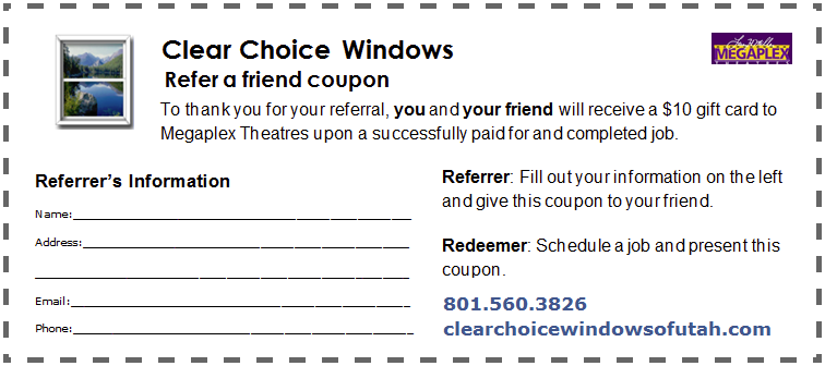 referral coupon